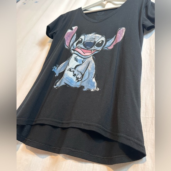 POP-CULTURE T-Shirts - DISNEY’s STITCH  Women’s Sz M - BLACK - Picture 2 of 10